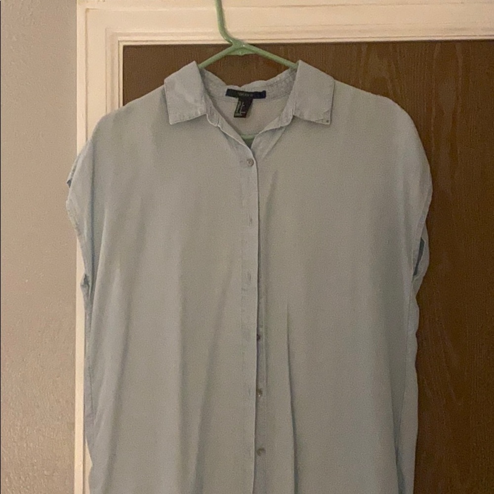 Chambray Forever 21 Tunic